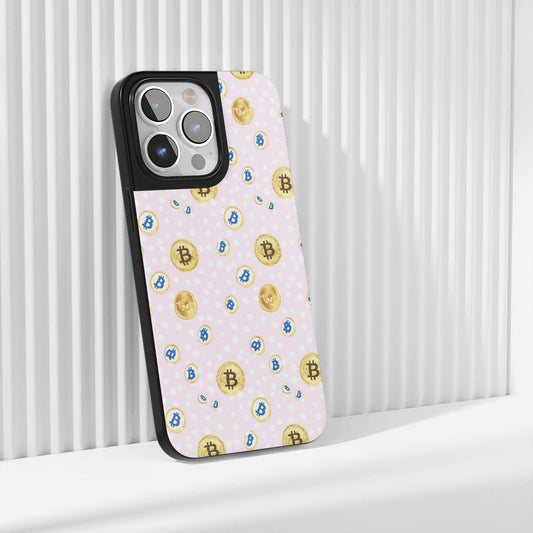 工業級堅韌霧面 BTC（比特幣）iPhone 手機殼