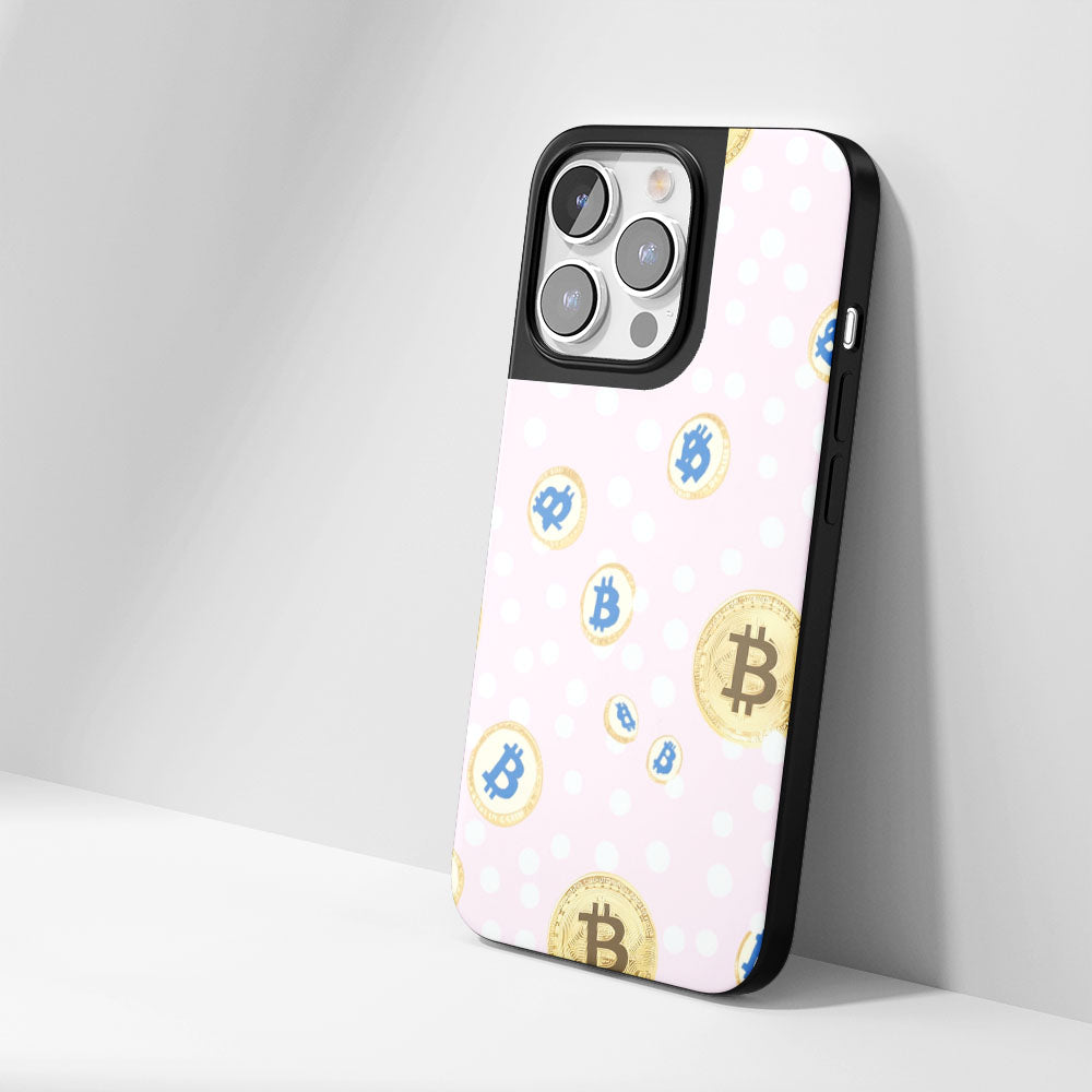 Industry-Level Tough Matte BTC (Bitcoin) iPhone Case