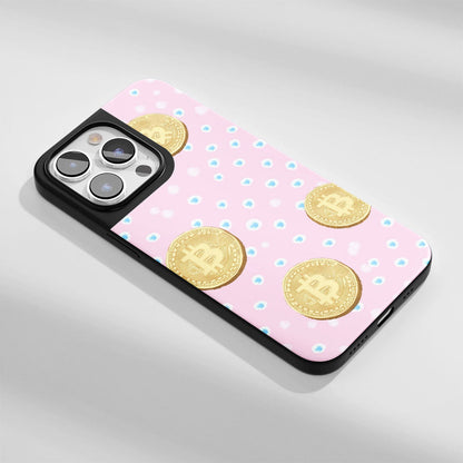 Industry-Level Tough Matte BTC (Bitcoin) iPhone Case