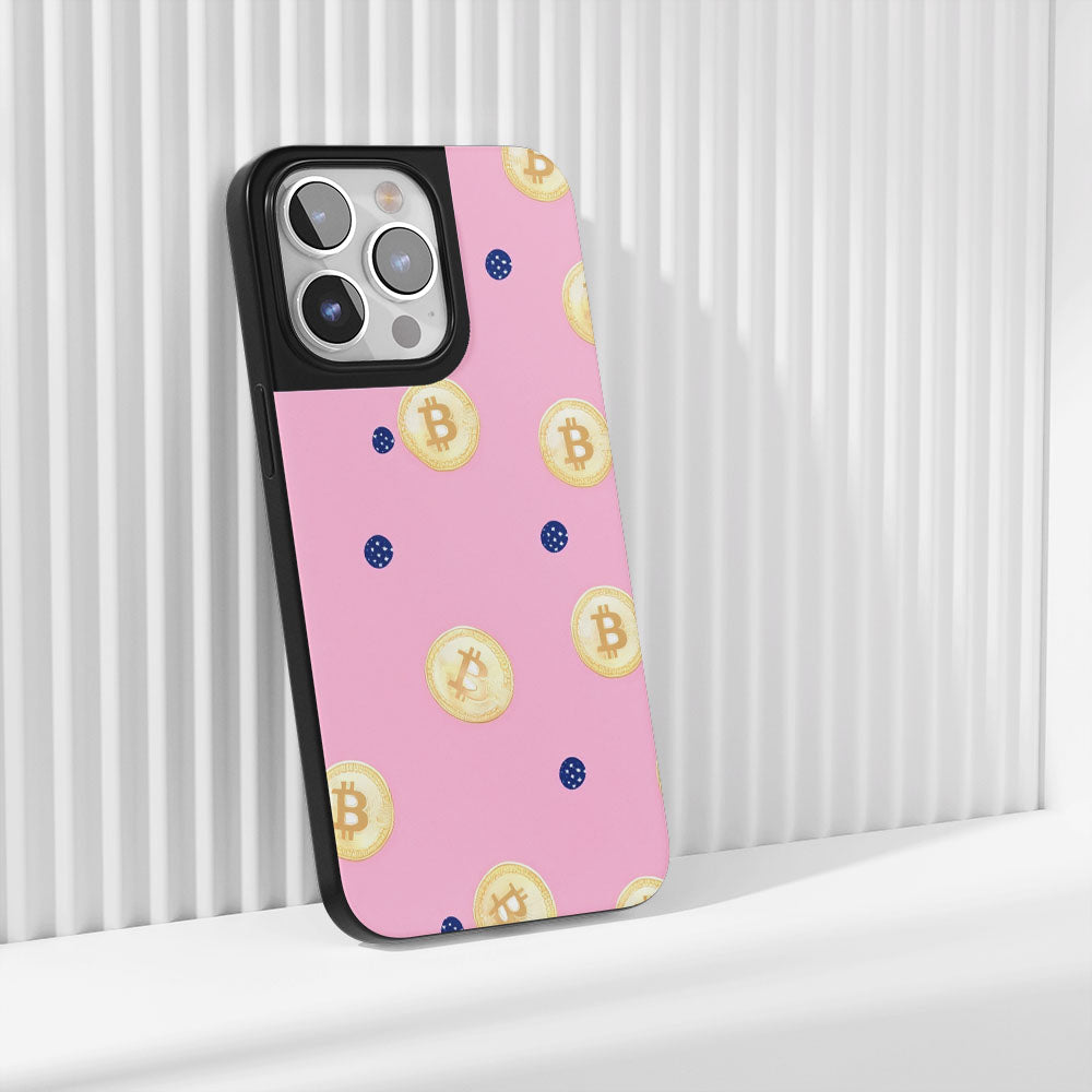 Industry-Level Tough Matte BTC (Bitcoin) iPhone Case