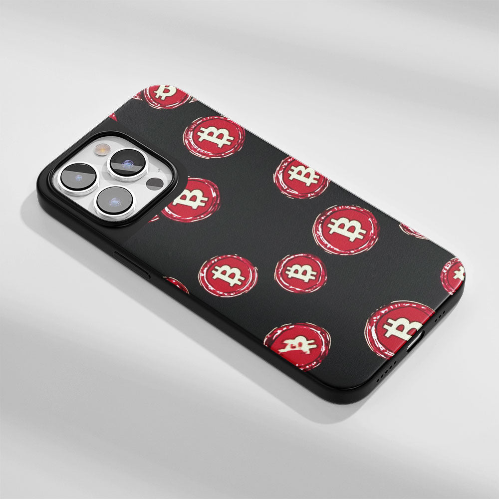 Industry-Level Tough Matte BTC (Bitcoin) iPhone Case