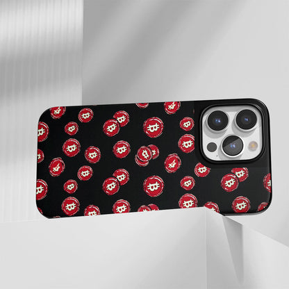 Industry-Level Tough Matte BTC (Bitcoin) iPhone Case