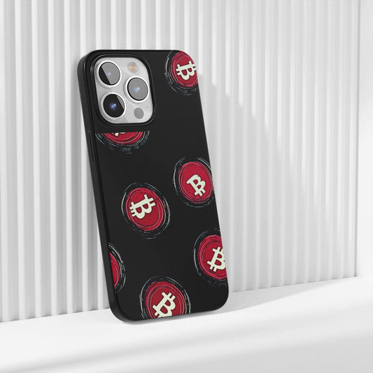 Industry-Level Tough Matte BTC (Bitcoin) iPhone Case