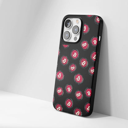 Industry-Level Tough Matte BTC (Bitcoin) iPhone Case