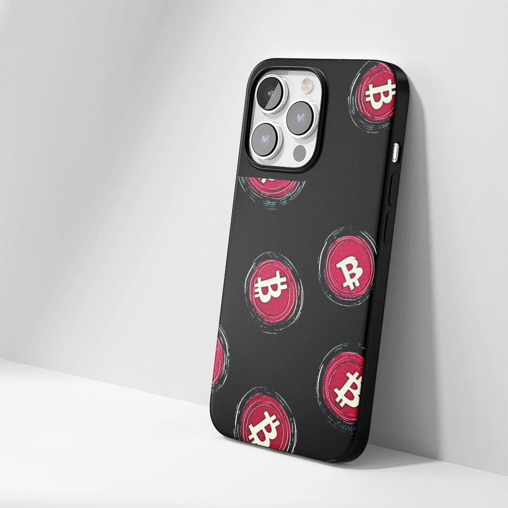 Industry-Level Tough Matte BTC (Bitcoin) iPhone Case