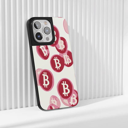 工業級堅韌霧面 BTC（比特幣）iPhone 手機殼