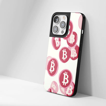 工業級堅韌霧面 BTC（比特幣）iPhone 手機殼