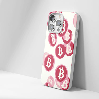 Latest 3rd-Generation Crystal Tough Glossy BTC (Bitcoin) iPhone Case