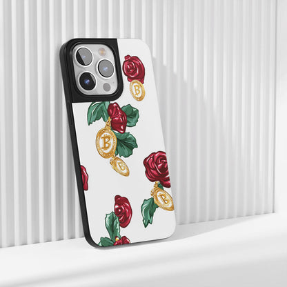 工業級堅韌霧面 BTC（比特幣）iPhone 手機殼