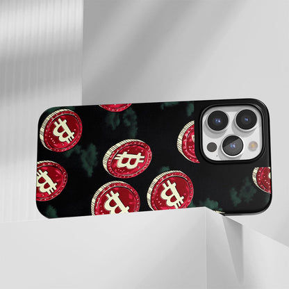 Industry-Level Tough Matte BTC (Bitcoin) iPhone Case