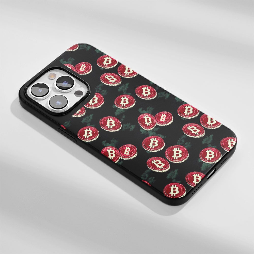 Industry-Level Tough Matte BTC (Bitcoin) iPhone Case