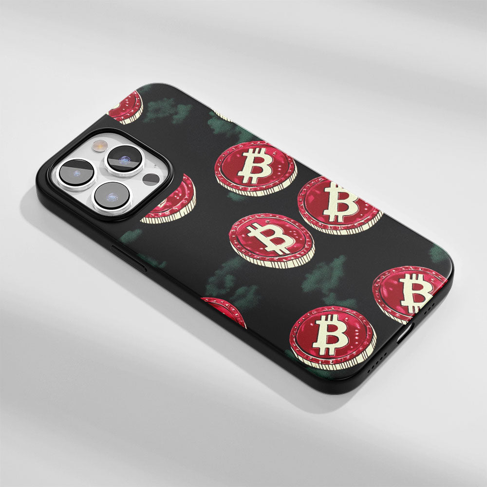 Industry-Level Tough Matte BTC (Bitcoin) iPhone Case