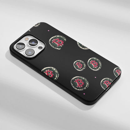 Industry-Level Tough Matte BTC (Bitcoin) iPhone Case