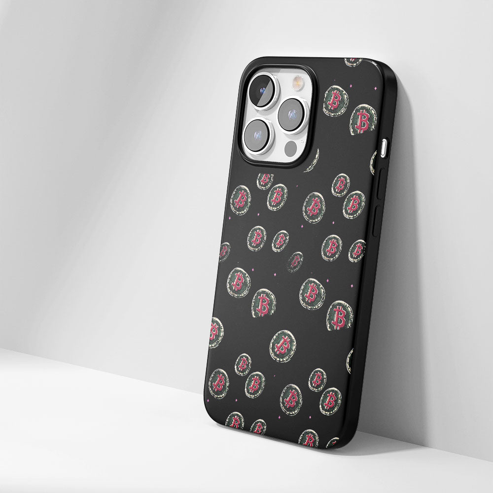 Industry-Level Tough Matte BTC (Bitcoin) iPhone Case