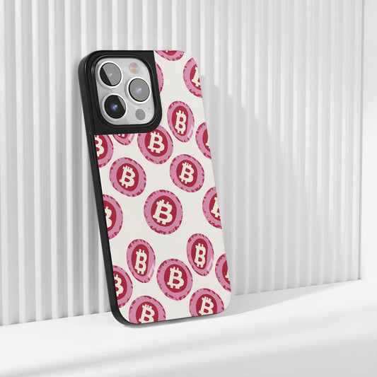 工業級堅韌霧面 BTC（比特幣）iPhone 手機殼