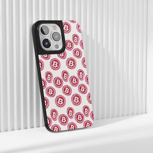 工業級堅韌霧面 BTC（比特幣）iPhone 手機殼