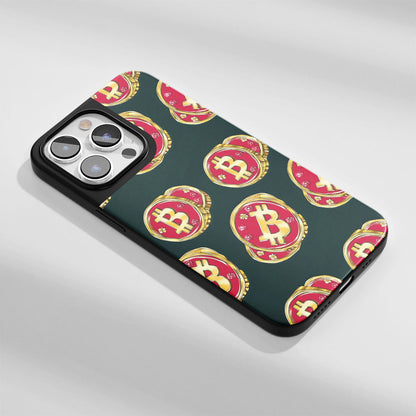 Industry-Level Tough Matte BTC (Bitcoin) iPhone Case