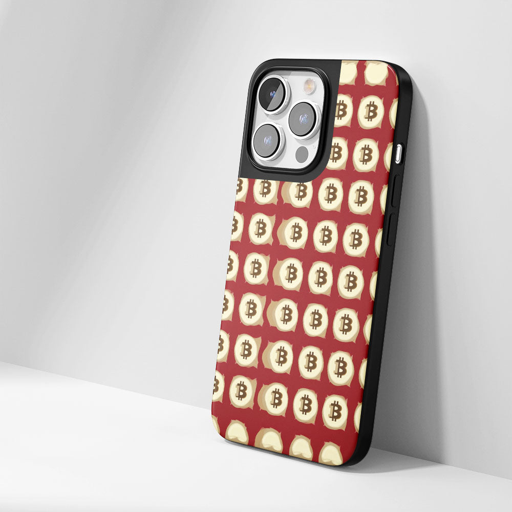 Industry-Level Tough Matte BTC (Bitcoin) iPhone Case