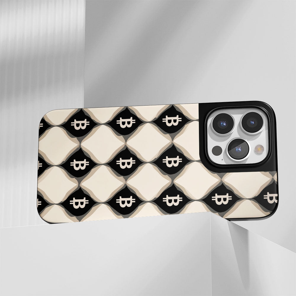 Industry-Level Tough Matte BTC (Bitcoin) iPhone Case