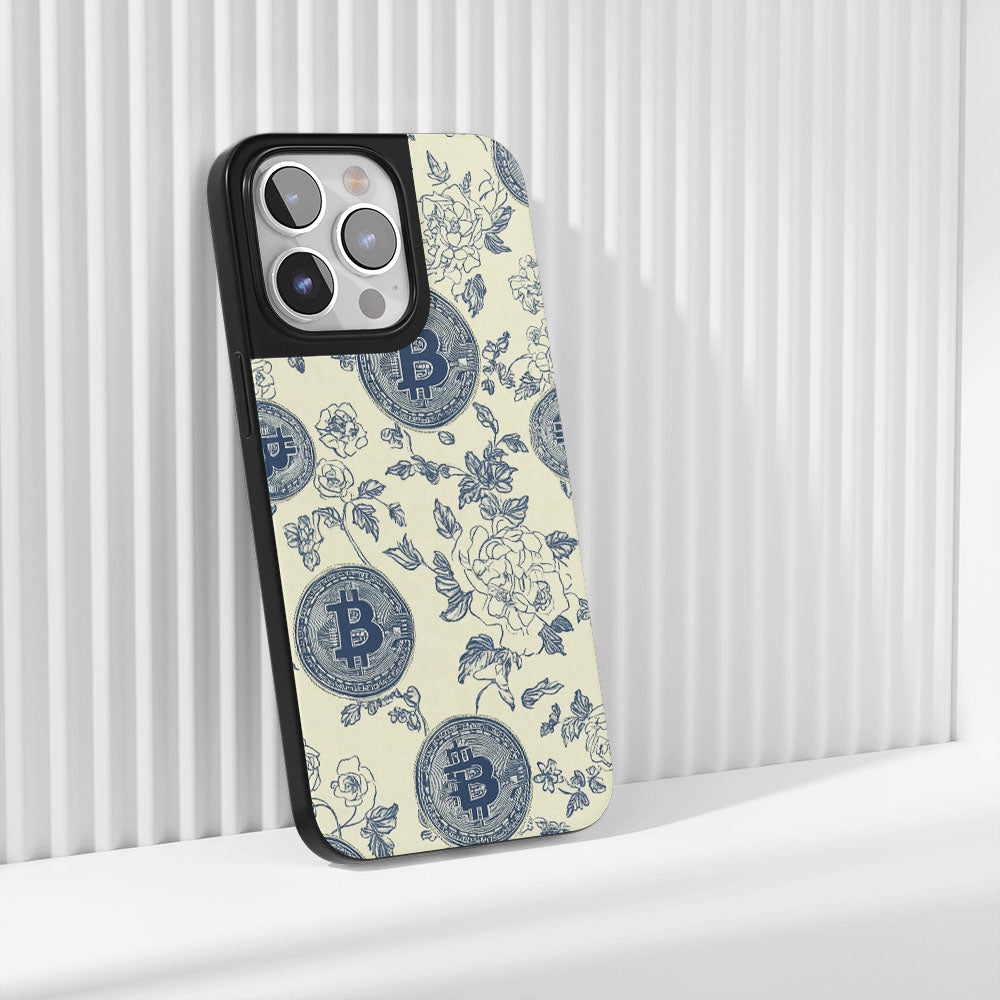 工業級堅韌霧面 BTC（比特幣）iPhone 手機殼