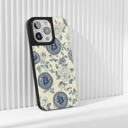 工業級堅韌霧面 BTC（比特幣）iPhone 手機殼