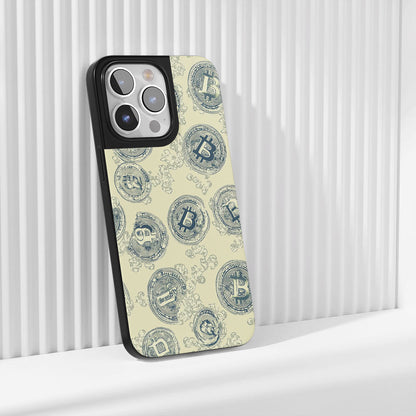 Industry-Level Tough Matte BTC (Bitcoin) iPhone Case