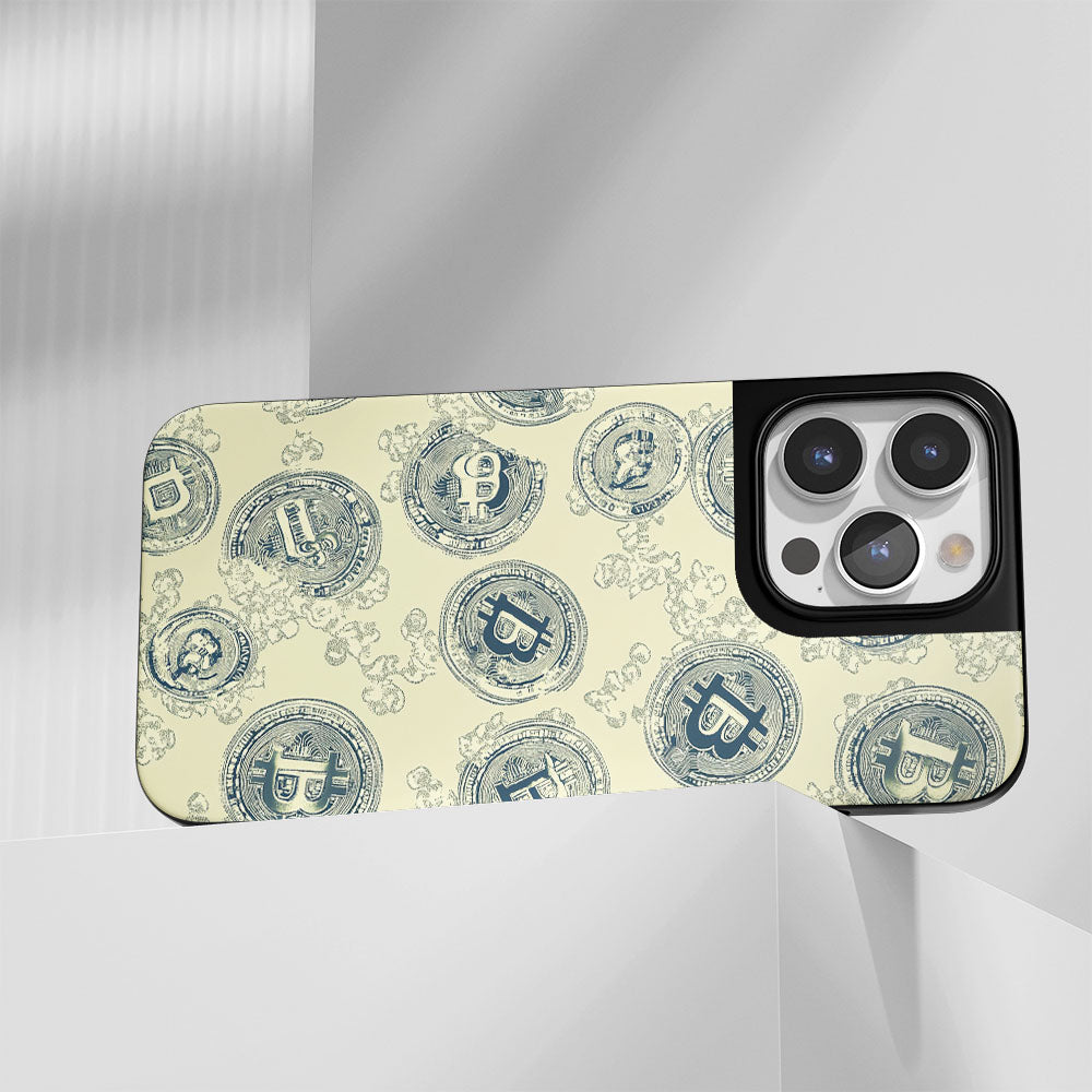 Industry-Level Tough Matte BTC (Bitcoin) iPhone Case