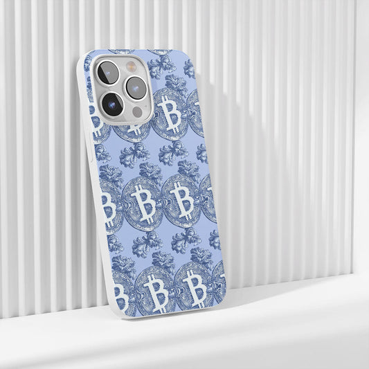 Latest 3rd-Generation Crystal Tough Glossy BTC (Bitcoin) iPhone Case