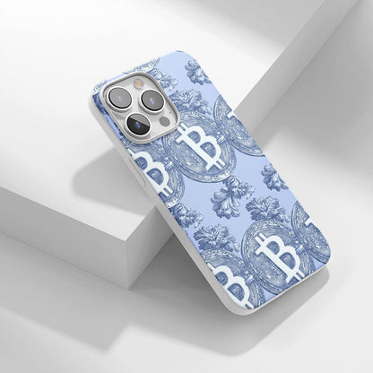 Latest 3rd-Generation Crystal Tough Glossy BTC (Bitcoin) iPhone Case