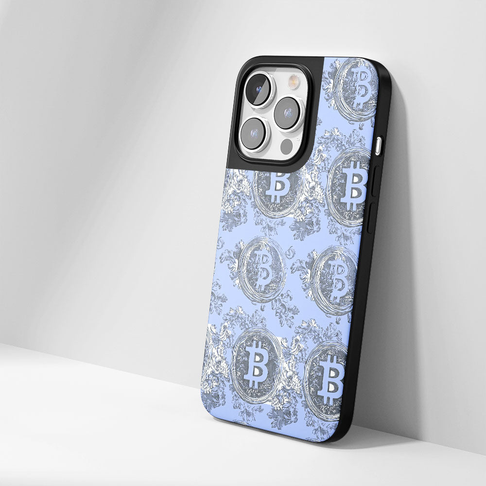 工業級堅韌霧面 BTC（比特幣）iPhone 手機殼