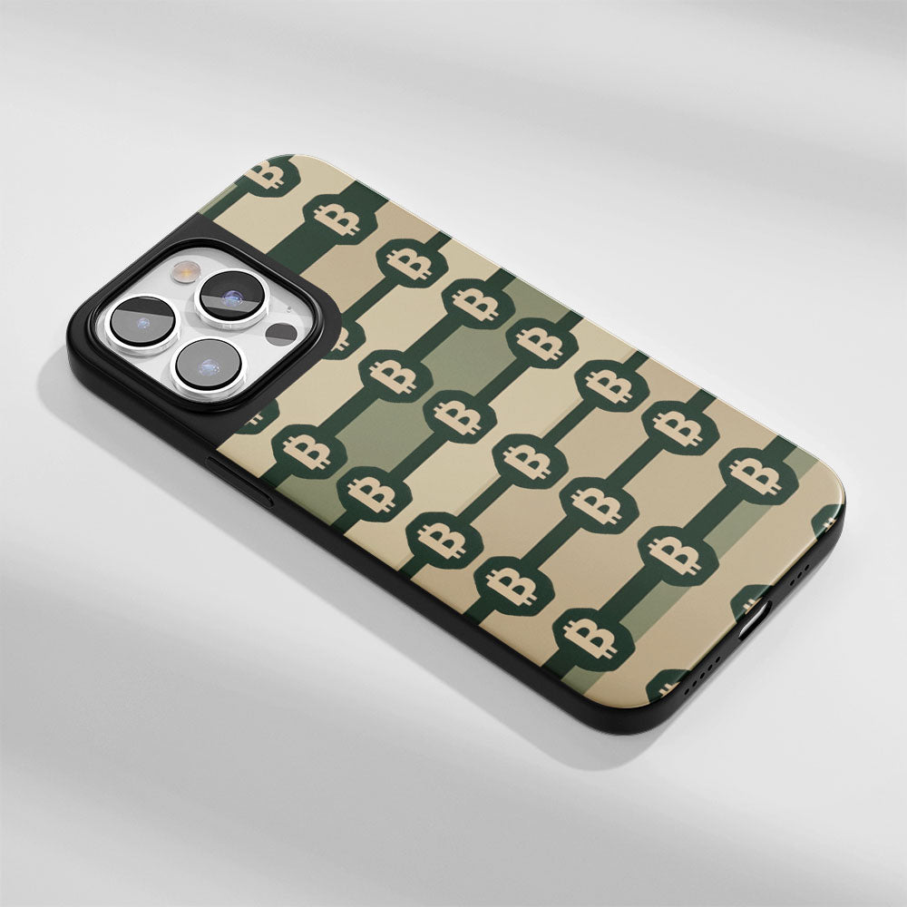 Industry-Level Tough Matte BTC (Bitcoin) iPhone Case