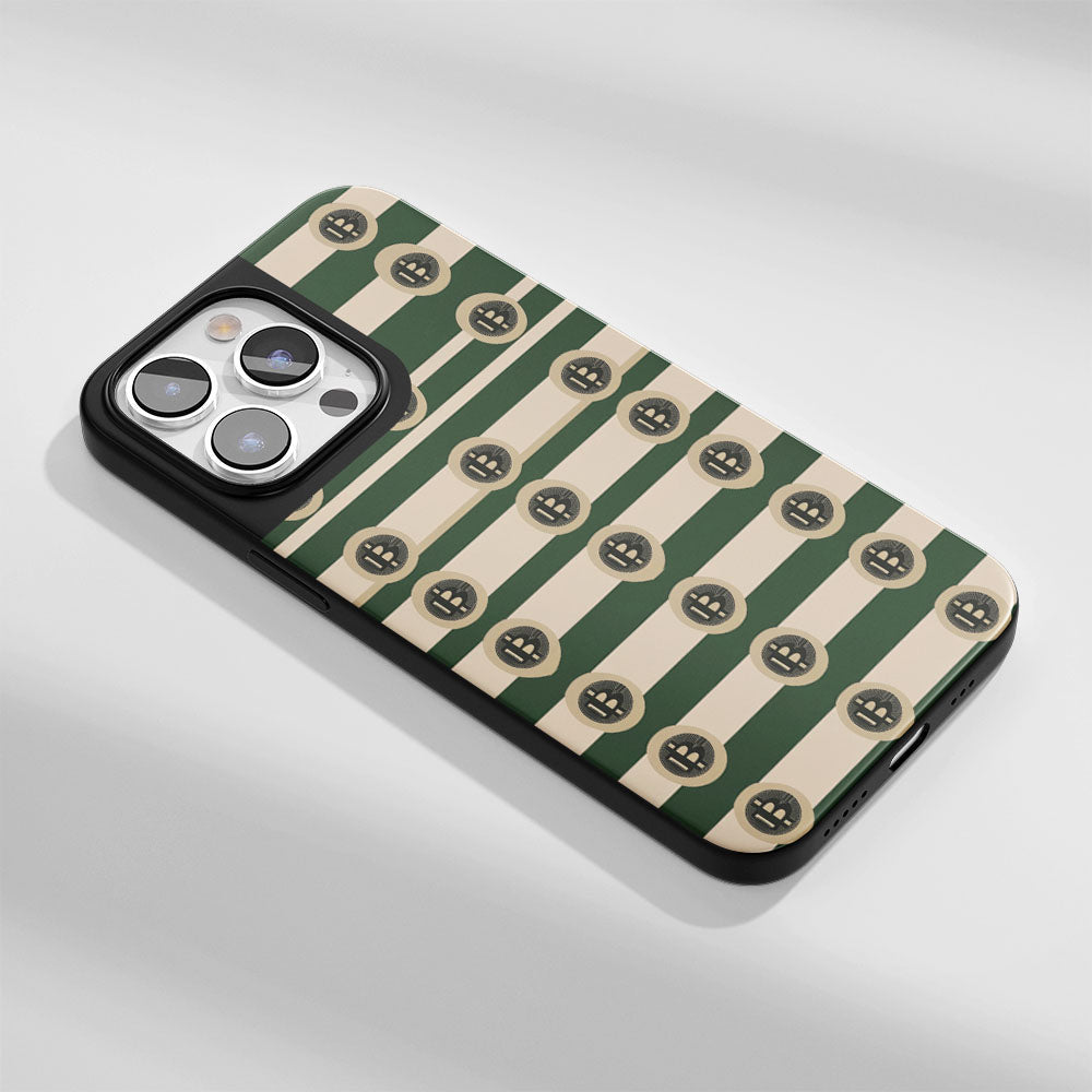 Industry-Level Tough Matte BTC (Bitcoin) iPhone Case